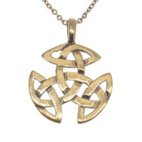 Bronze Pendant - Trinity Knot