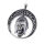 Stainless steel pendant - Buddha rotating head