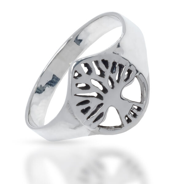 925 Sterling Silberring - Lebensbaum "Adventure" 52 (16,6 Ø) 6,1 US
