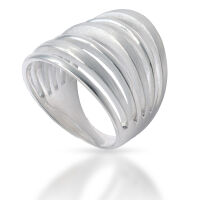 925 Sterling Silberring - Ice "Isa" 60 (19,1 Ø) 09 US