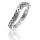 925 Sterling Silver Ring - Wave with Ornaments