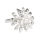 925 Sterling Silberring - Blumenform 54 (17,2 Ø)...