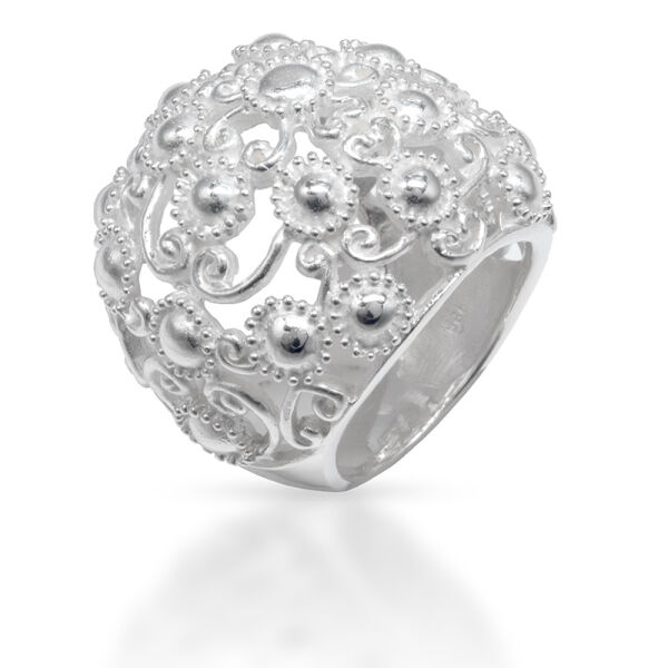 925 Sterling Silberring - Florality 50 (15,9 Ø) 05 US
