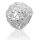 925 Sterling Silberring - Florality 54 (17,2 Ø) 06 US