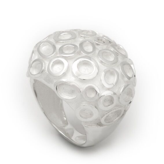 925 Sterling Silberring - Kreise 60 (19,1 Ø) 09 US