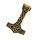 Thors Hammer - PVD-Gold