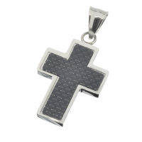 Stainless steel pendant - cross "Grumol"