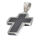 Stainless steel pendant - cross "Grumol"