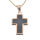 Stainless steel pendant - cross "Grumol"
