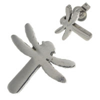 Edelstahlohrstecker- Libelle
