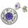 Ohrstecker - 7 mm - poliert - Tanzanite (TA)