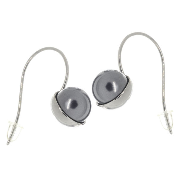 Ohrhänger mit Swarovski-Perlenform - BK