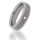 Wolframring 6 mm – Mattiert mit Edelstein - 52...