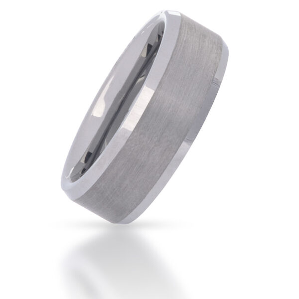 Tungsten Ring - frosted - 8 mm 69 (21,9 Ø) 12.6 US