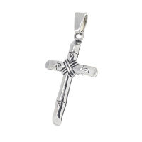 Edelstahlanhänger - Kreuz