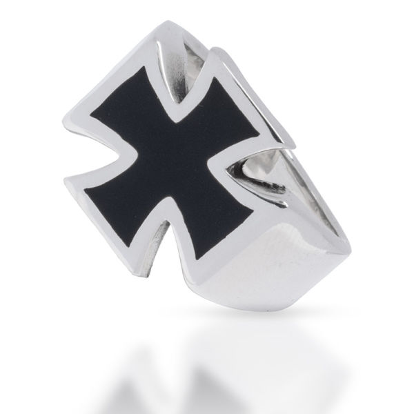 925 Sterling Silver Ring - Iron Cross