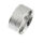 Halbseitig gelaserter Ring mit Tribal - poliert 68 (21,6...