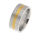 Edelstahlring/Cubik Zirkonia 60 (19,1 Ø) 9,1 US