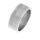 Halbseitig gelaserter Ring mit Tribal - poliert 56