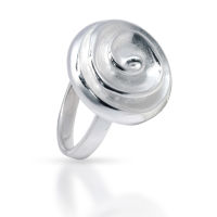925 Sterling silver ring - spiral