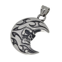 Stainless steel pendant - The Dead Moon