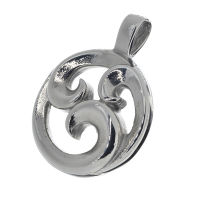 Stainless steel pendant - Symbol of the Maori Indians
