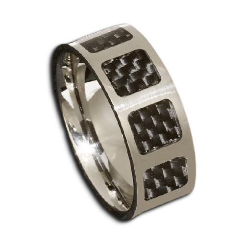 Carbon Inlays - poliert 52 (16,6 Ø) 6,1 US