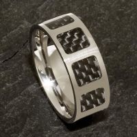 Carbon Inlays - poliert 52 (16,6 Ø) 6,1 US