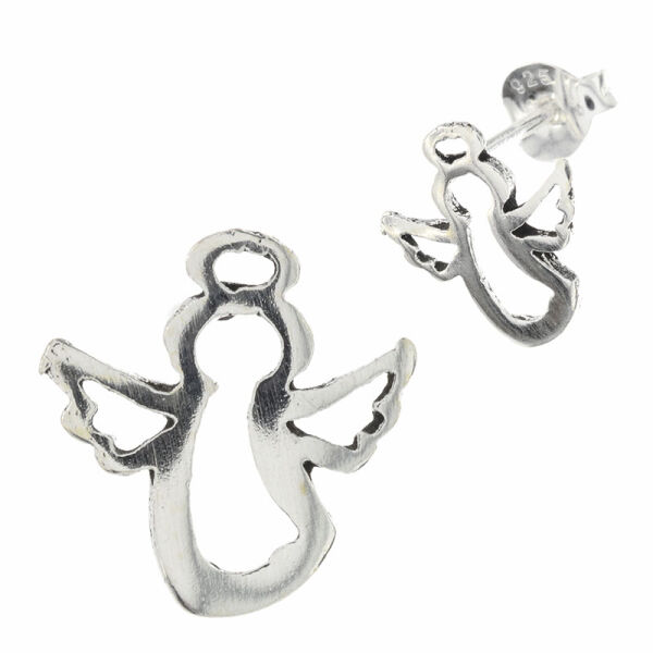 925er Sterling Silber Ohrstecker - Engel