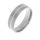 Edelstahlring - Mattierter Ring mit poliertem Streifen 58