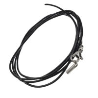 Leather strap with stainless steel clasp – can be shortened to fit