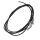 Leather strap with stainless steel clasp – can be shortened to fit