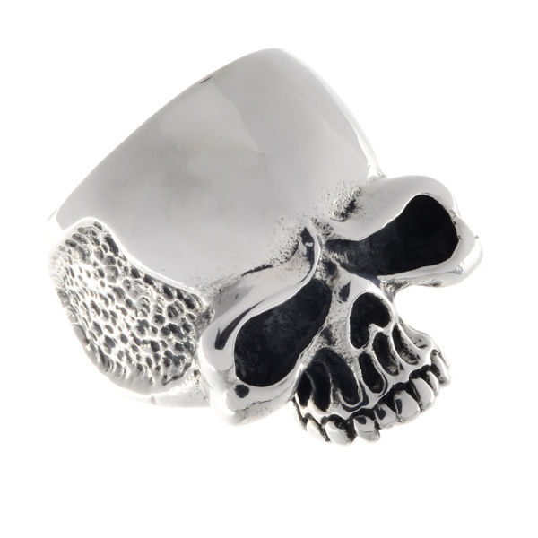 Stainless steel ring - skull 63 (20,1 Ø) 10 US