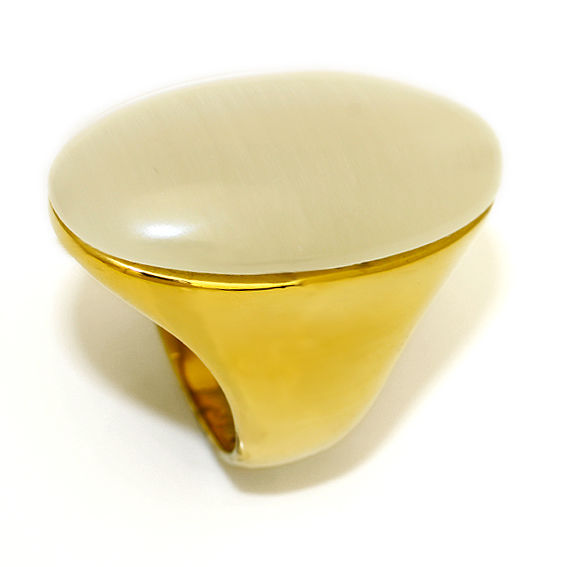 Glasstein - poliert - goldene PVD-Beschichtung 10 / 64