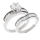 Edelstahlring/Cubik Zirkonia 52 (16,6 Ø) 6,1 US