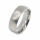 Stainless Steel Ring - Frosted with Circonia 62 (19,7...
