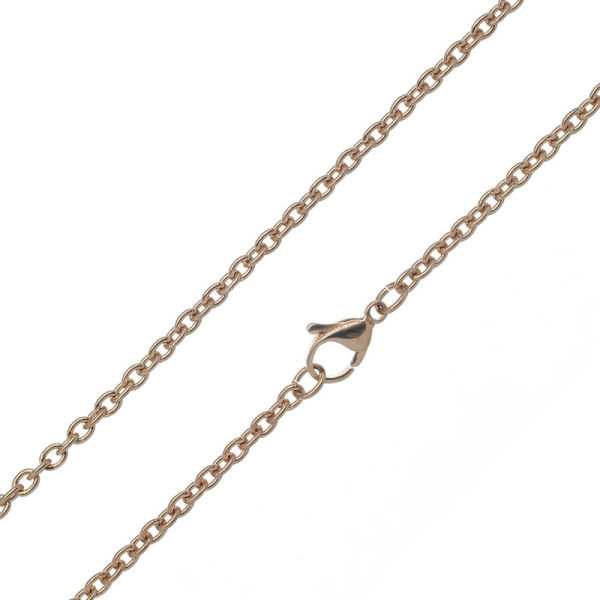 3 mm anchor chain - PVD-Rosegold