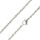 Singapurketten 2mm-Stahl-50cm-ohne Verlängerung