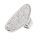 Edelstahlring/Cubik Zirkonia 60 (19,1 Ø)  09 US