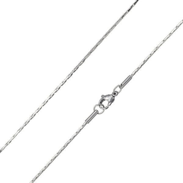 1,5 mm Edelstahlkette 50 cm
