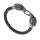 Lederarmband mit Edelstahlverschluss
