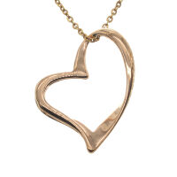 Stainless steel pendant - Heart “Mon Cœur” PVD-Rosegold