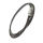 Braunes Lederarmband mit Edelstahlverschluss