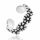 925 Sterling Silberring / Kinder- und Zehenring "Blumenmuster"