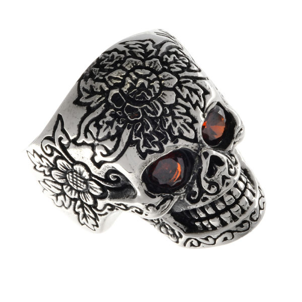 Edelstahlring/Totenkopf 60 (19,1 Ø) 09 US