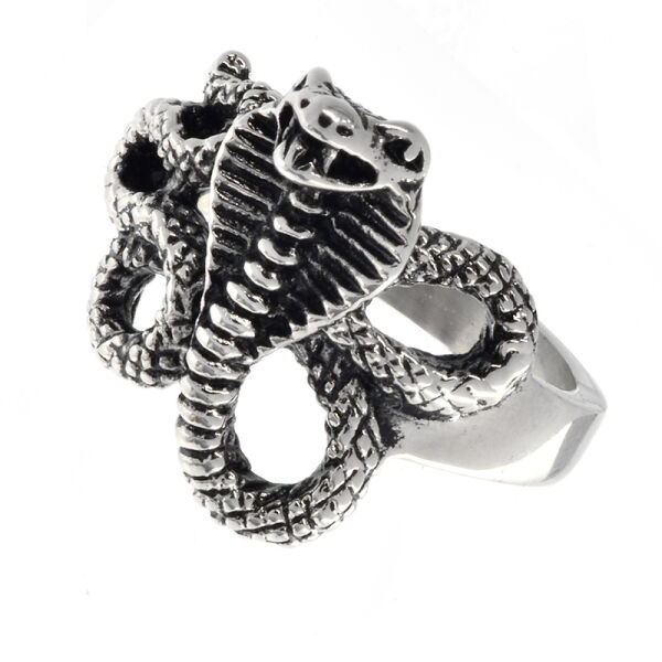 Edelstahlring Cobra - poliert 66 (21,0 Ø) 11,4 US
