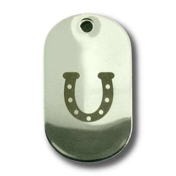 Edelstahlanhänger - Dogtag