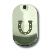 Edelstahlanhänger - Dogtag