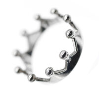 925 Sterling silver ring - crown 56 (17,8 Ø) 7,6 US