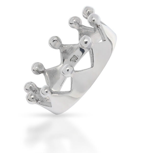 925 Sterling silver ring - crown 64 (20,4 Ø) 10,7 US